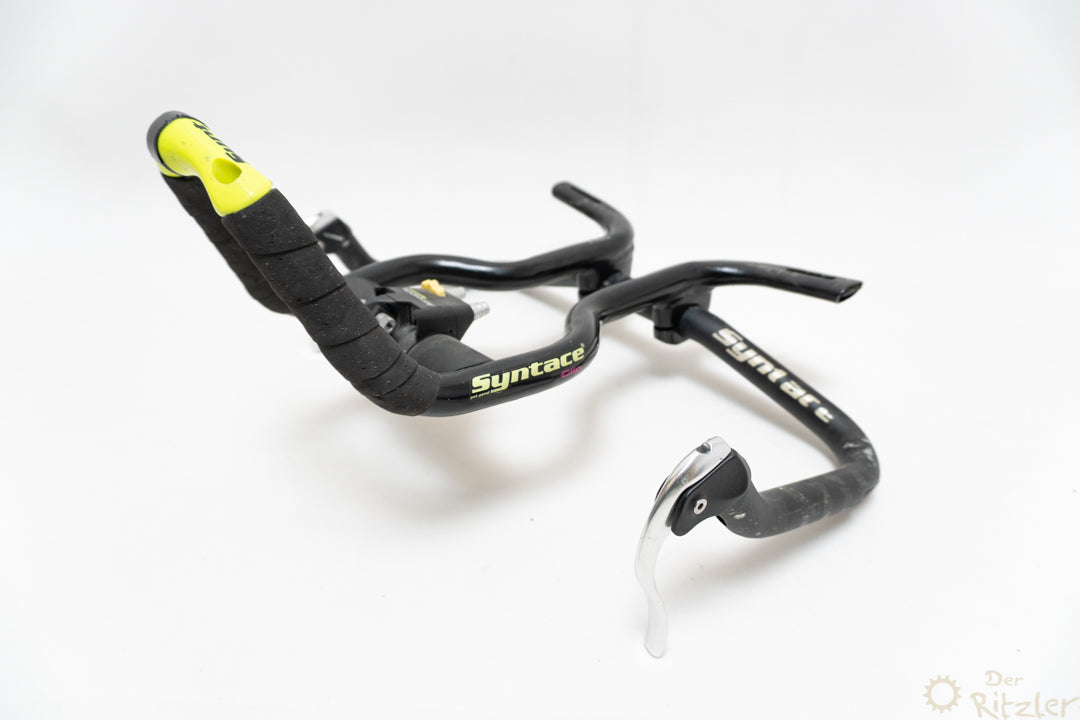 Syntace C2 Clip Lenkeraufsatz auf Syntace Stratos und Aeroshift 40cm