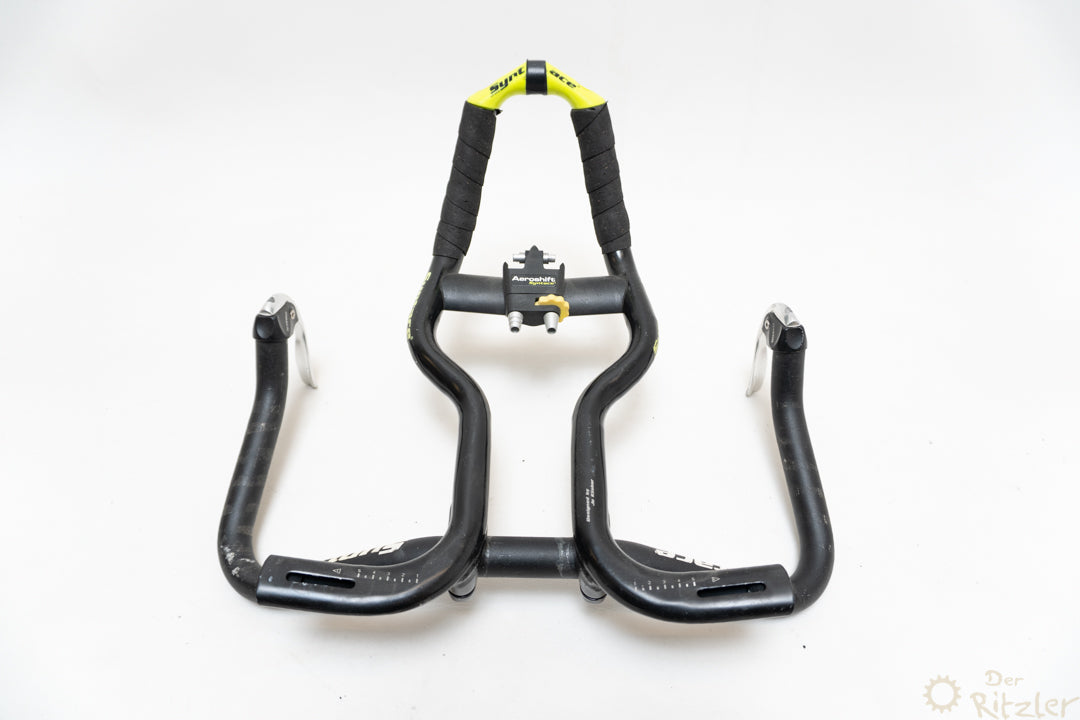 Syntace C2 Clip Lenkeraufsatz auf Syntace Stratos und Aeroshift 40cm
