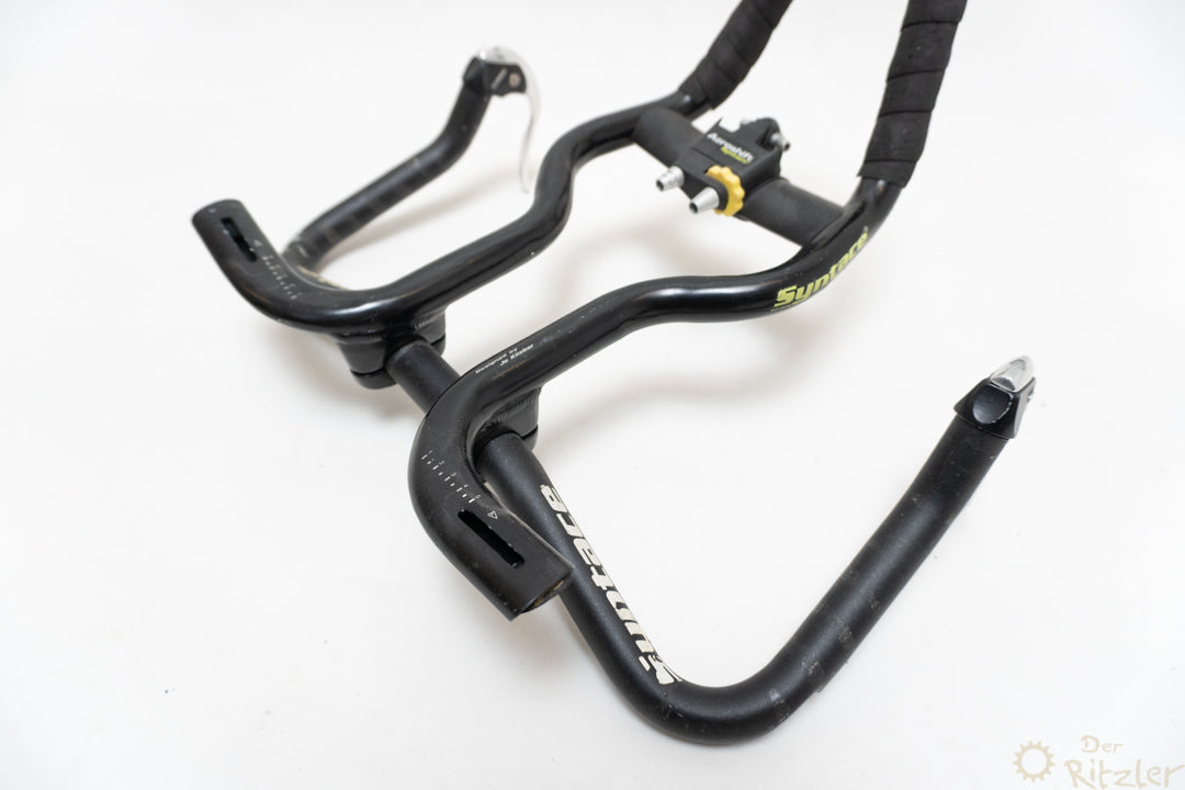 Syntace C2 Clip Lenkeraufsatz auf Syntace Stratos und Aeroshift 40cm