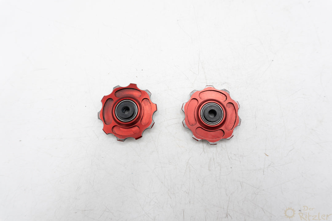 Tiso Schaltwerkröllchen Aluminium Campagnolo 10-fach