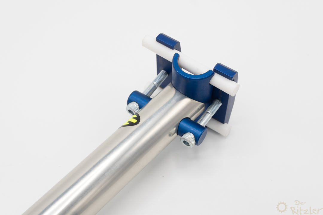 Use Components Titan Sattelstütze silber 25.2mm NOS