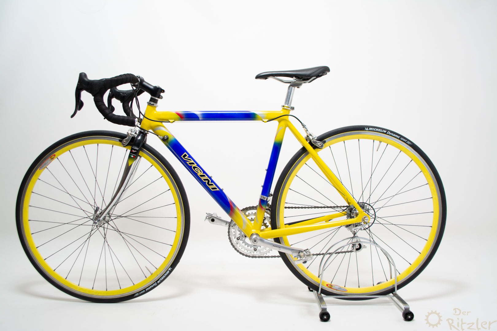 vicini ロードバイク フレーム Vicini カラフルなレーシング バイク 47CM Campagnolo - The Ritzler