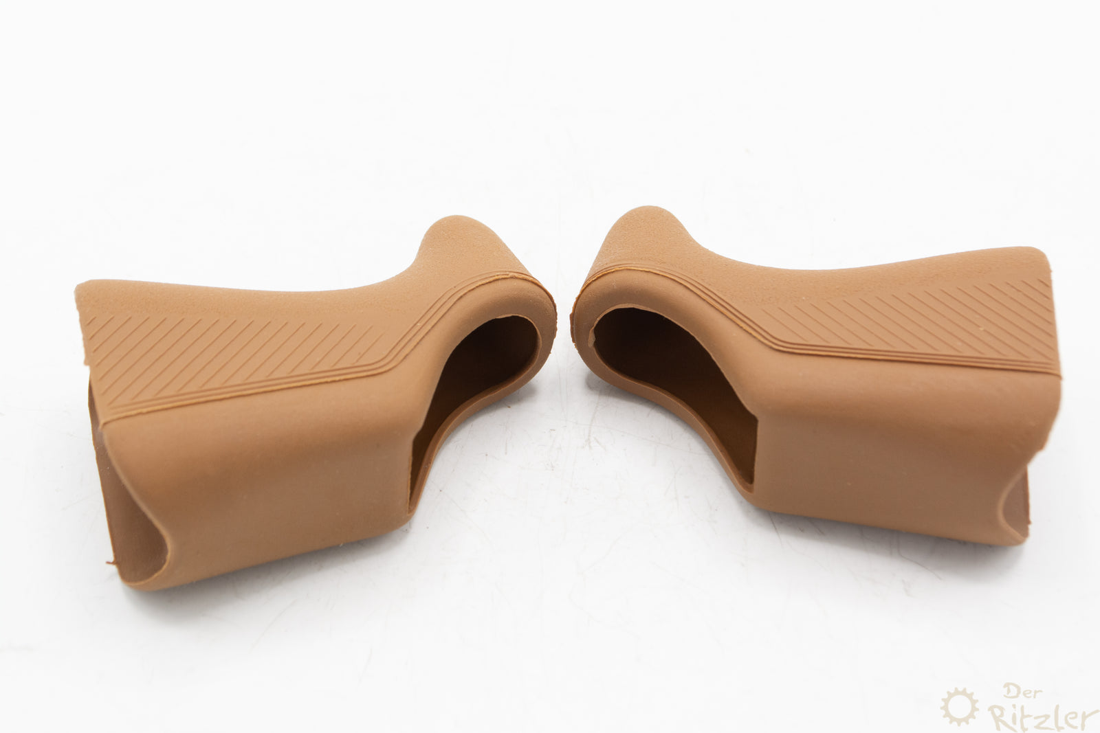 Bremsgriff - Gummis / Hauben/ Überzieher / braun für Vintage Bremshebel (außen verlegt)