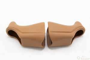 Bremsgriff - Gummis / Hauben/ Überzieher / braun für Vintage Bremshebel (außen verlegt)