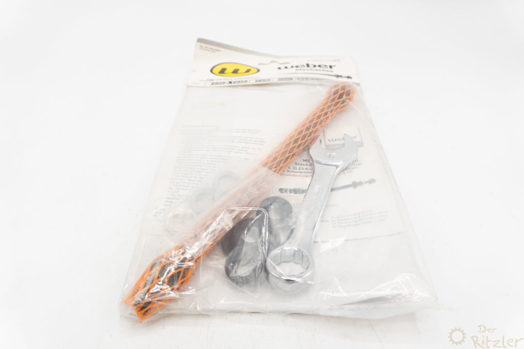 Weber Steckachse für Kinderanhägner 12x142mm U1,5