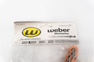 Weber Steckachse für Kinderanhägner 12x142mm U1,5