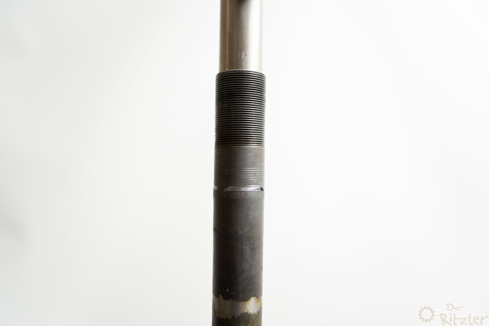 Weiße Rennradgabel 28"