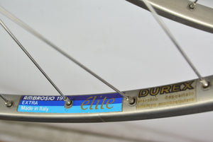 FT Extra Rolling Laufradsatz mit Ambrosio 19 Elite Durex Felge