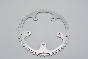 Aluminium Kettenblatt 52 Zahn 130mm Lochkreis NOS Chainring