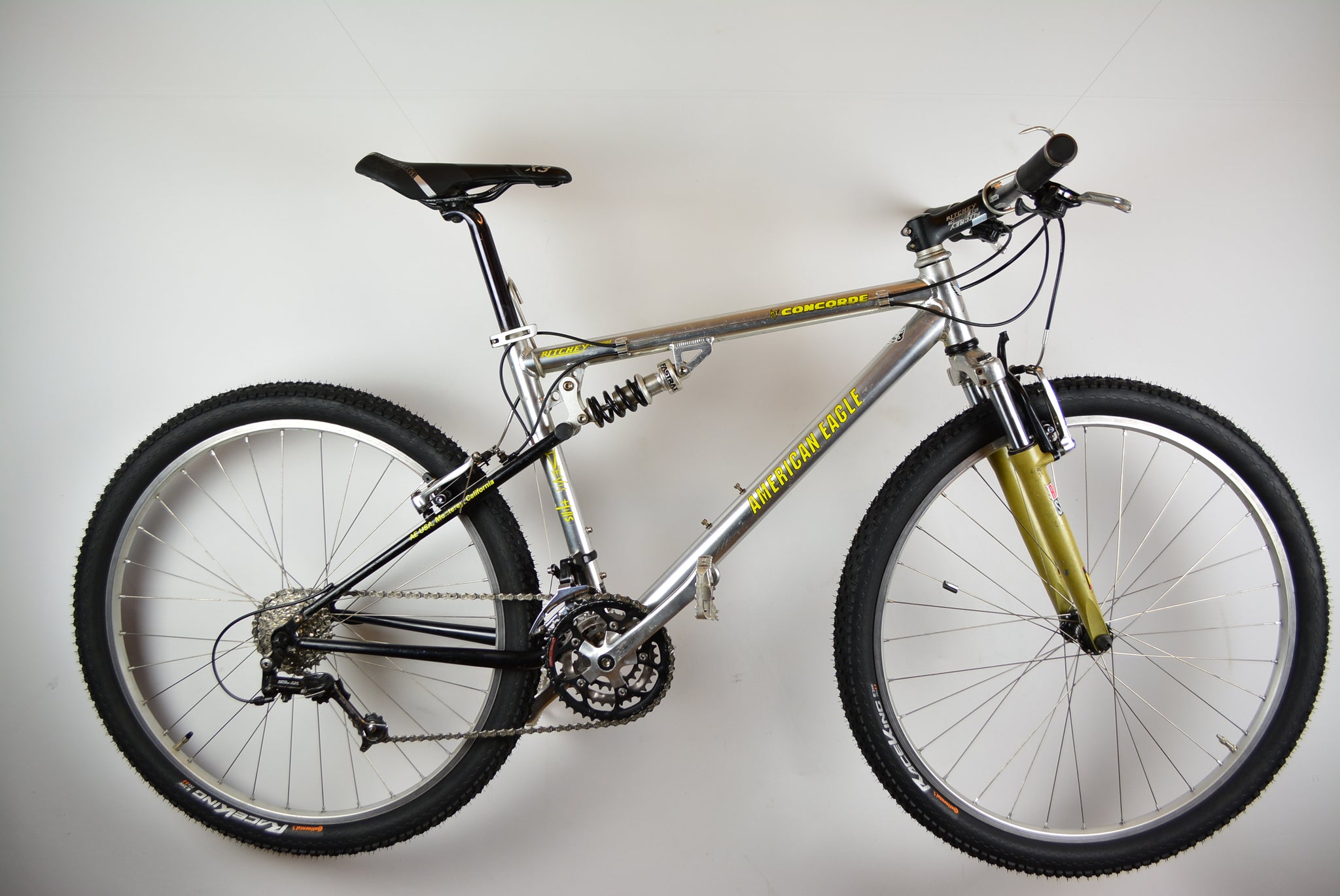 mountainbike 40 cm American Eagle Devil Hill Vintage Fully Mountainbike 40cm