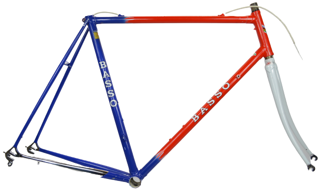 rennrad rahmen basso BASSO Vintage Rennradrahmen RH 57.5