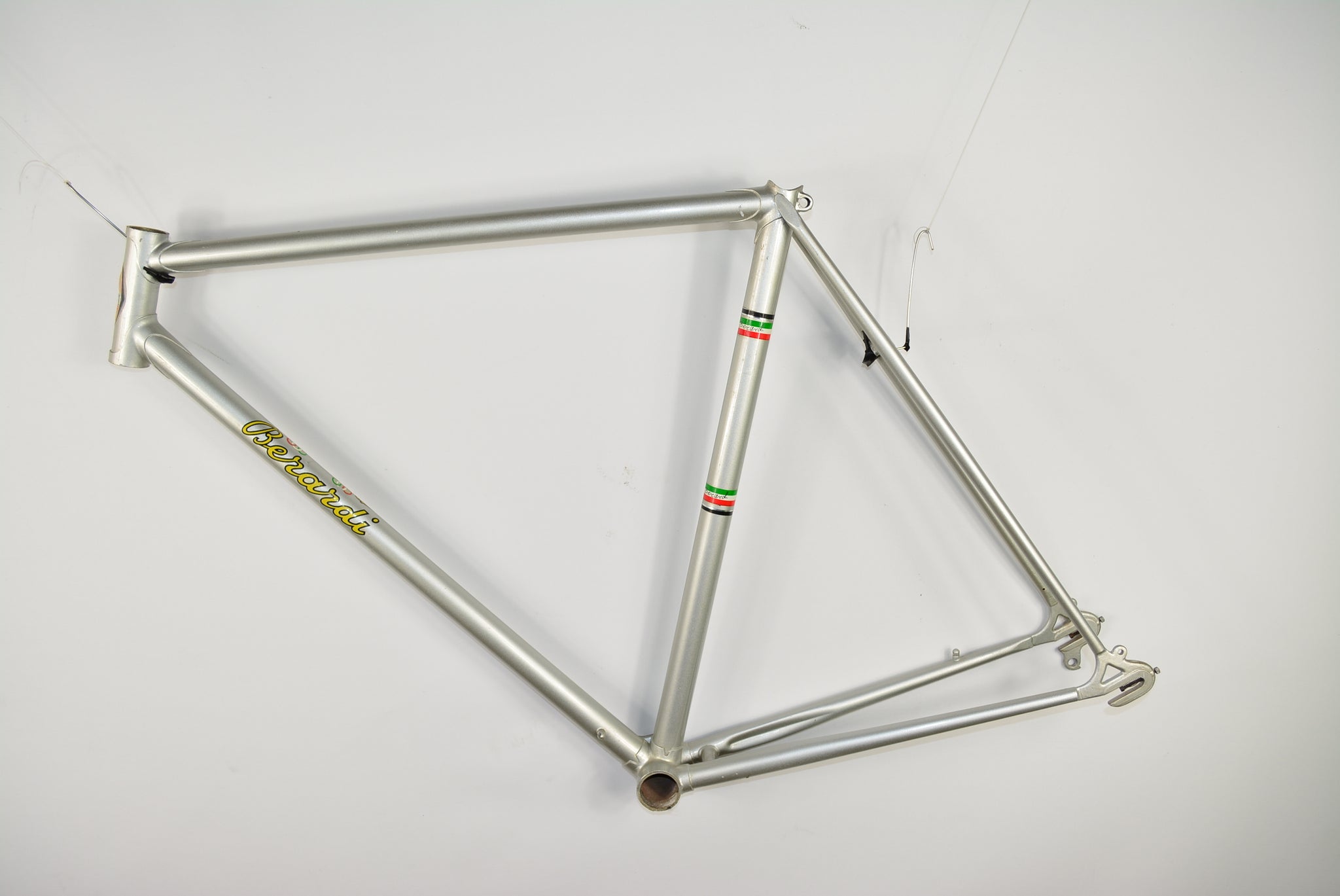 fahrradrahmen 54 cm Berardi Rennradrahmen Grau 54cm NOS