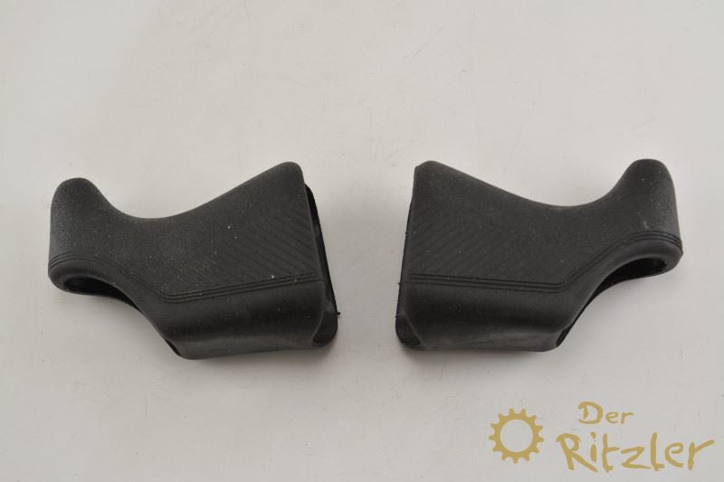 Bremsgriffgummis schwarz für Vintage Bremshebel (außen verlegt)