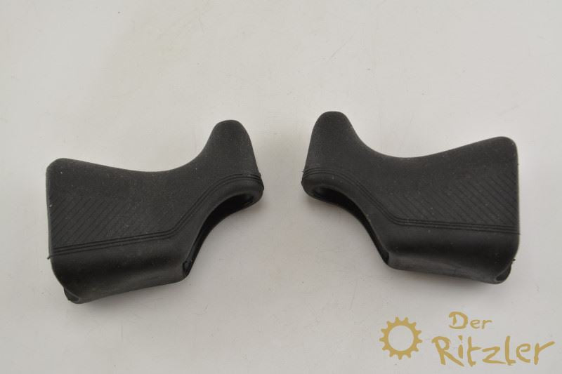 Bremsgriffgummis schwarz für Vintage Bremshebel (außen verlegt)