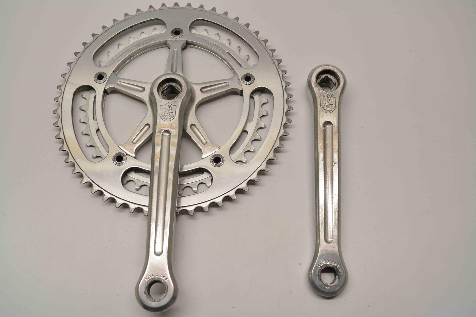 Campagnolo 1049 Record Strada Kurbelgarnitur 53 - 42 Zähne 170mm
