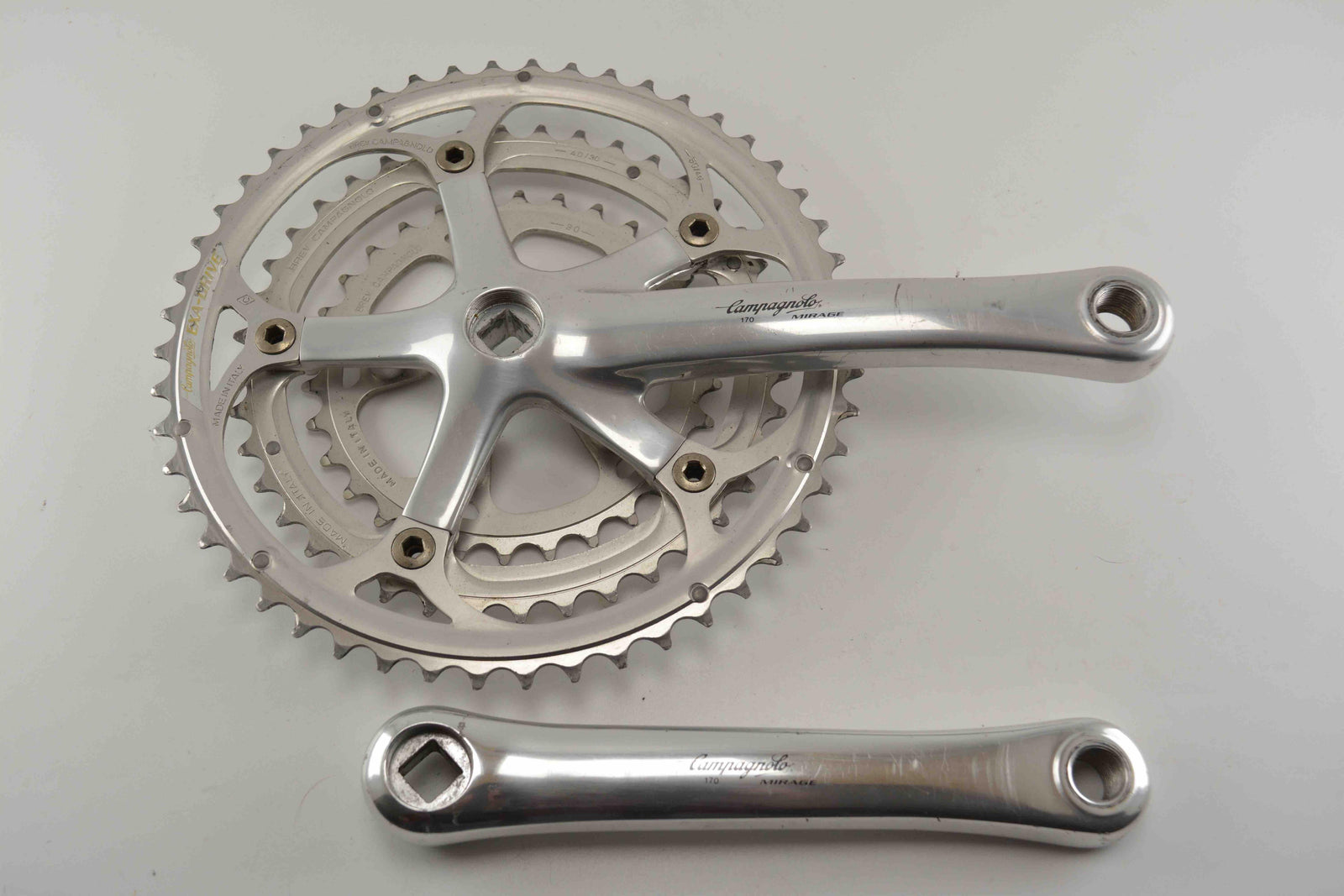 Campagnolo Mirage KURBELSATZ 50-40-30 ZÄHNE 170MM