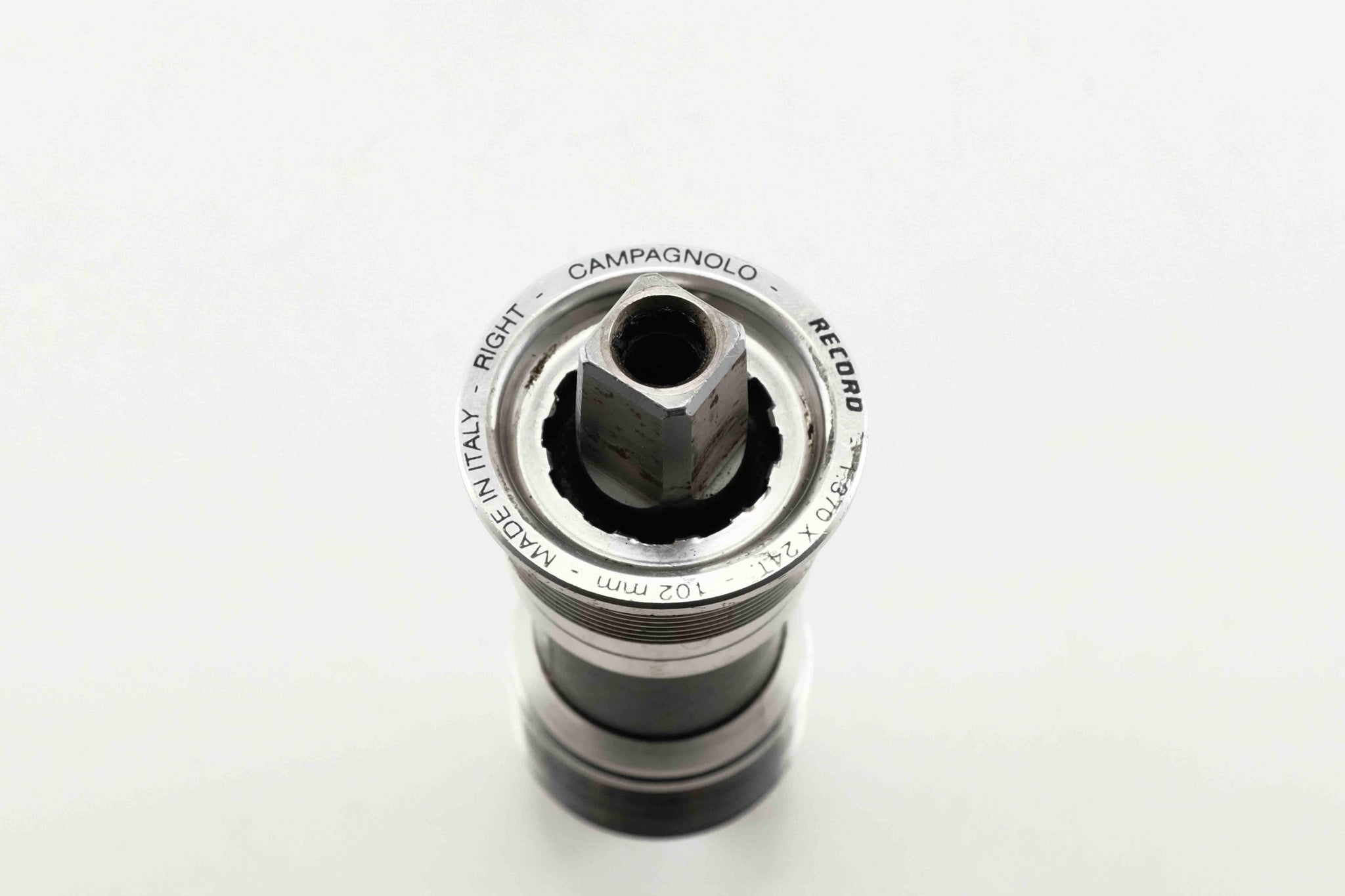 Pédalier Campagnolo Record/Chorus/Veloce - Axe Carré 102mm, BSA 68mm, Occasion Usagé