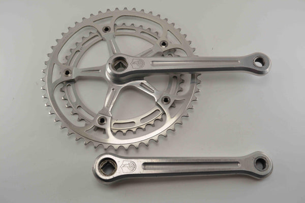 Pédalier Double Campagnolo Record 52-47 Dents 170 Mm – Alu Italien