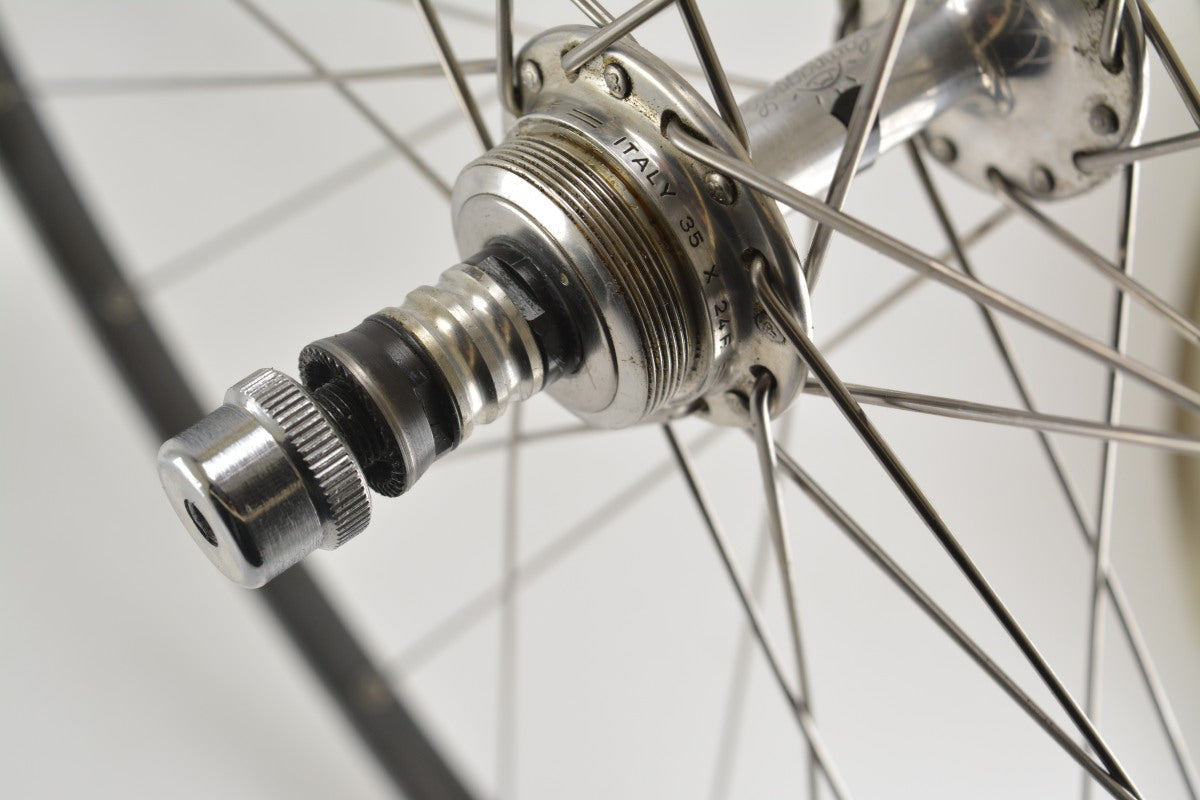 Roues CAMPAGNOLO à boyaux 5v Jantes Compétton Champon non creusés Roues CAMPAGNOLO à boyaux 5v Jantes Compétton Champon non creusés