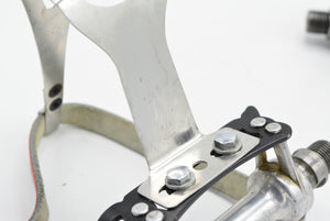 Campagnolo Super Record Titan Pedale mit Ale-Inox Käfig