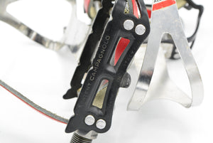 Campagnolo Super Record Titan Pedale mit Ale-Inox Käfig