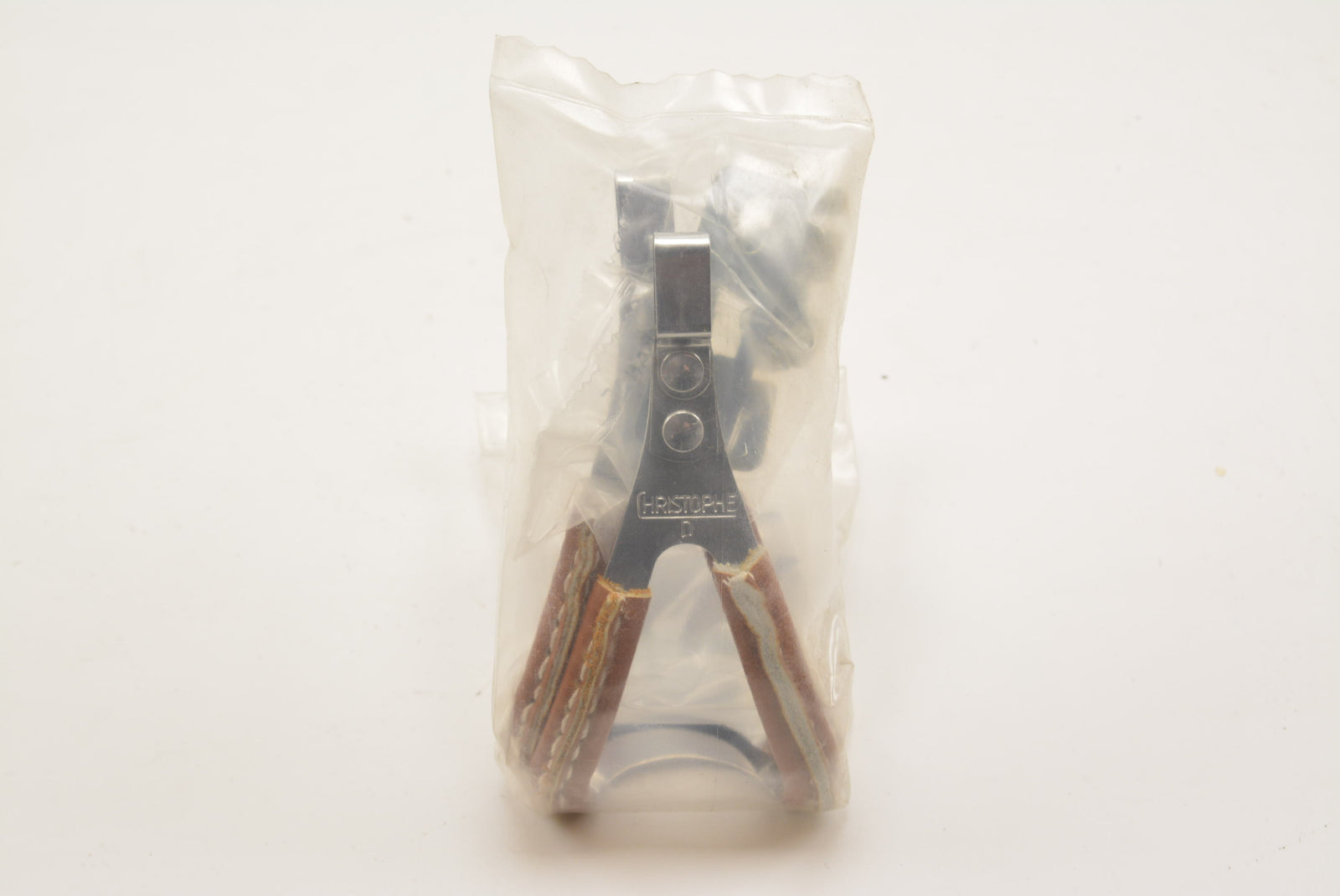 Christophé mit Lederummantelung Pedalhaken NIB