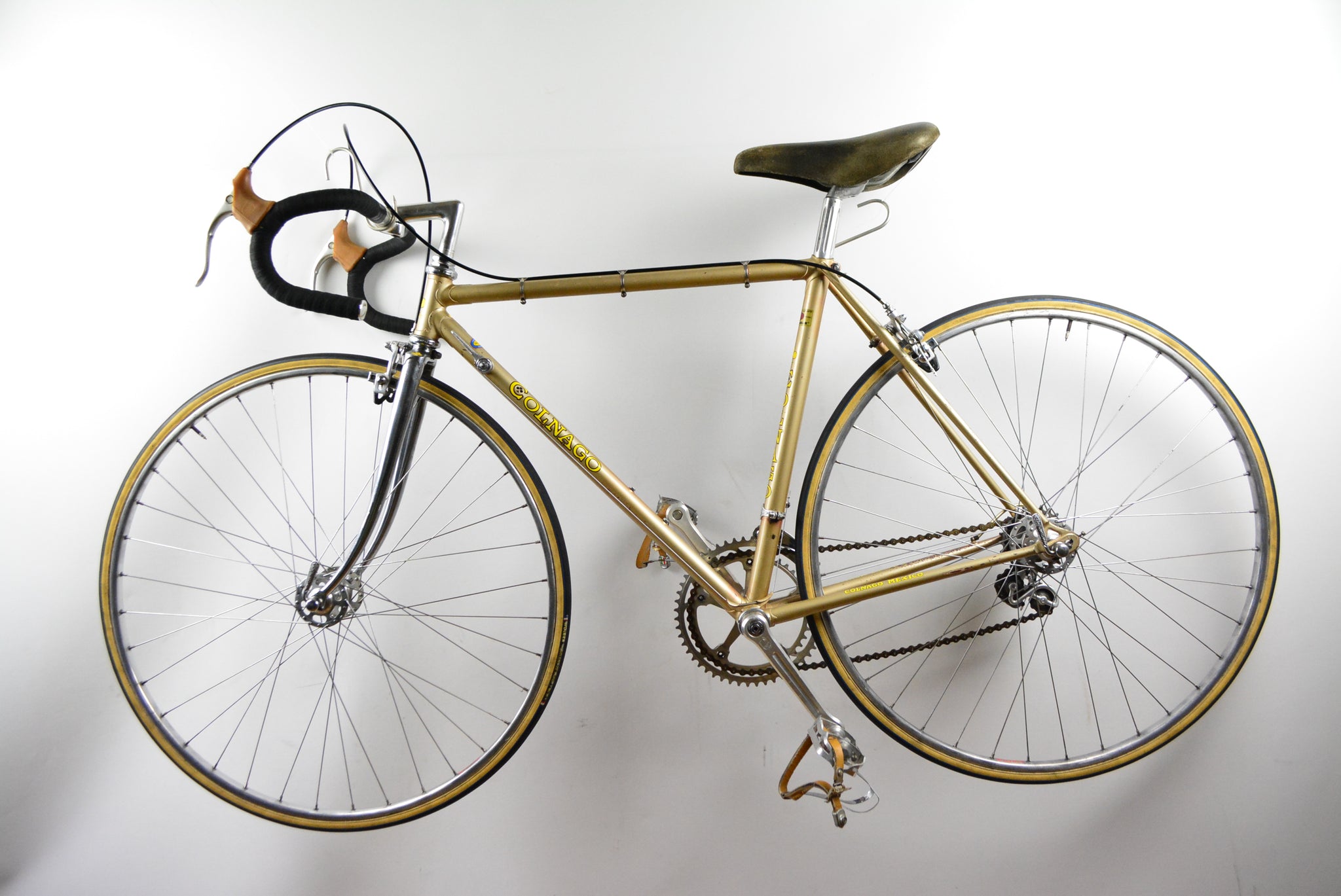 colnago rennrad gelb Colnago Mexico Campagnolo 48cm Vintage Rennrad