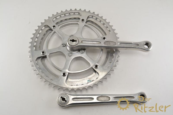Pédalier Stronglight 49D – Plateaux 53/44 – Aluminium – Vélo Route – Occasion