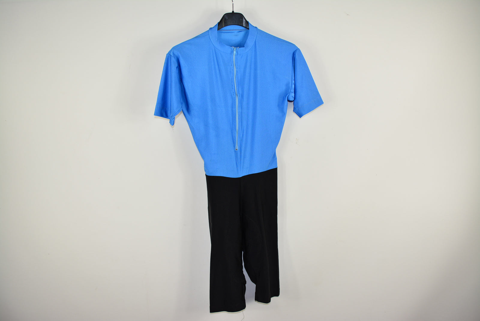 Fahrradanzug Blau Schwarz