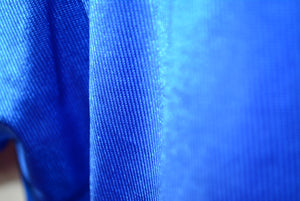 Fahrradtrikot Blau Glänzend Rennrad Oberteil / Jersey / Trikot Retro