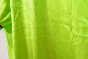 Fahrradtrikot Hellgrün Glänzend