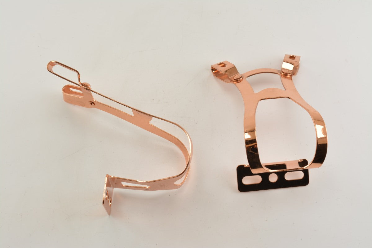 CKC doppel Fußhaken rot/gold Medium NOS