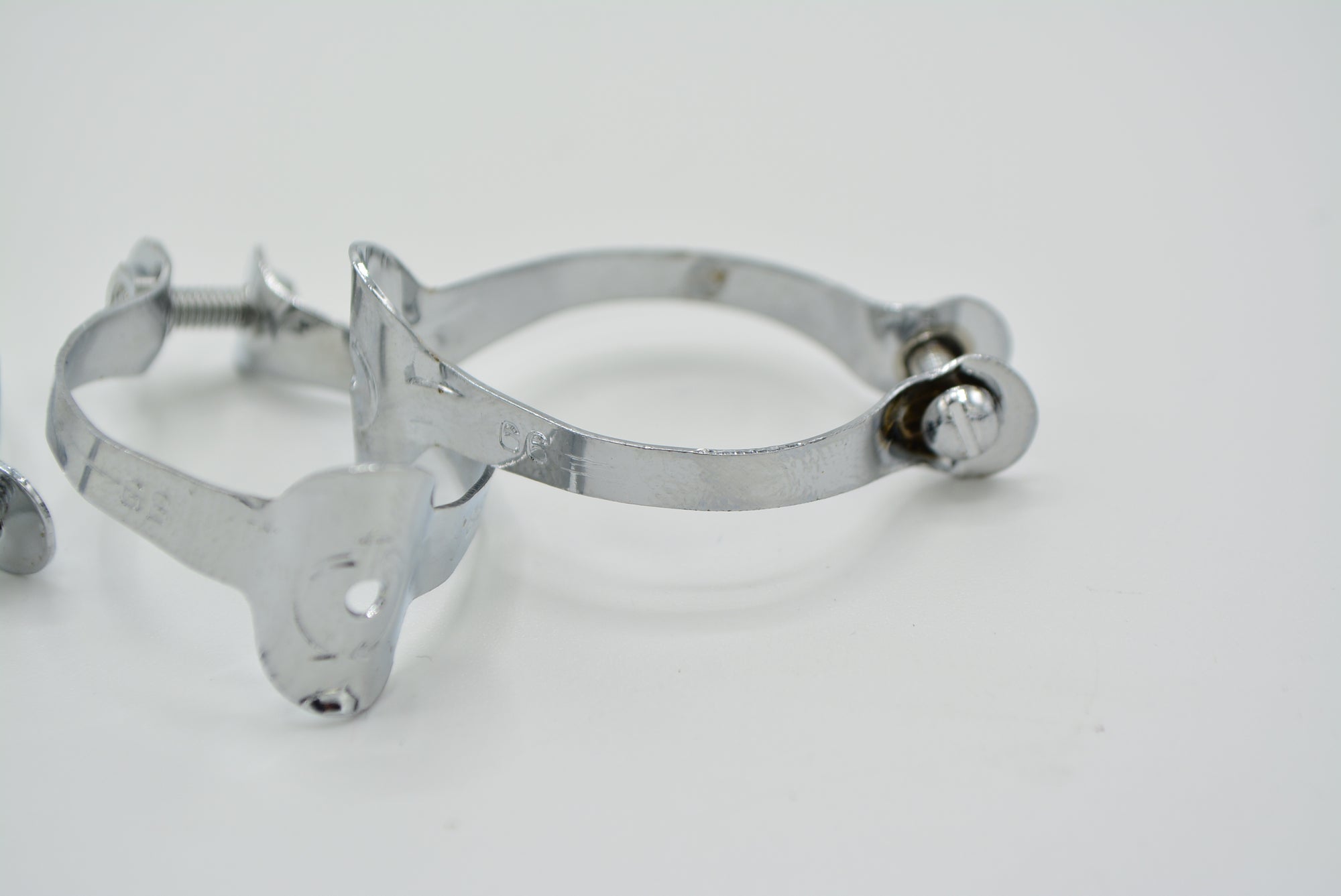 GB Oberrohrschelle Rahmenschellen Set frame Clamps 3 stk