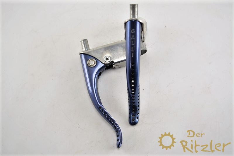 Galli Bremsgriffe blau eloxiert