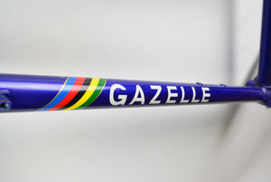 Gazelle Semi Race Damen Rennradrahmen Blau 52cm NOS