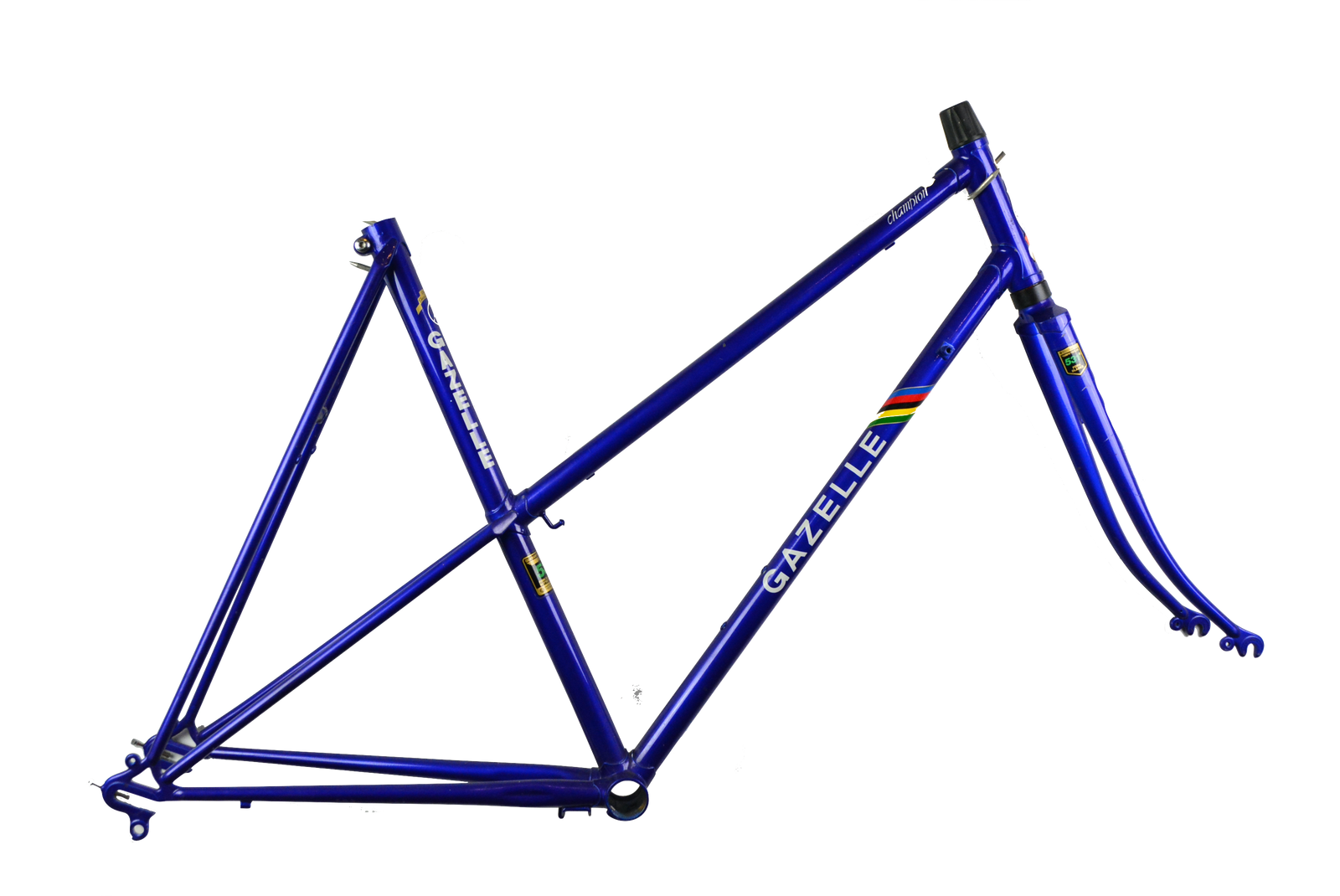 Gazelle Semi Race Damen Rennradrahmen Blau 52cm NOS