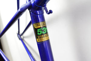 Gazelle Semi Race Cadre de vélo de route pour femme Bleu 52 cm NOS