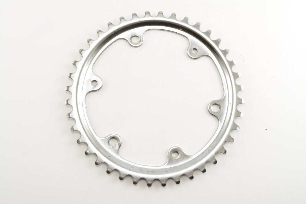 Vintage Stahl Kettenblatt 40 Zähne 116 mm Lochkreis 6-Loch