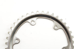 Vintage steel chainring 40 teeth 116 mm bolt circle diameter 6 holes
