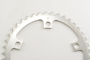 Vintage Kettenblatt 42 Zähne 122 mm Lochkreis