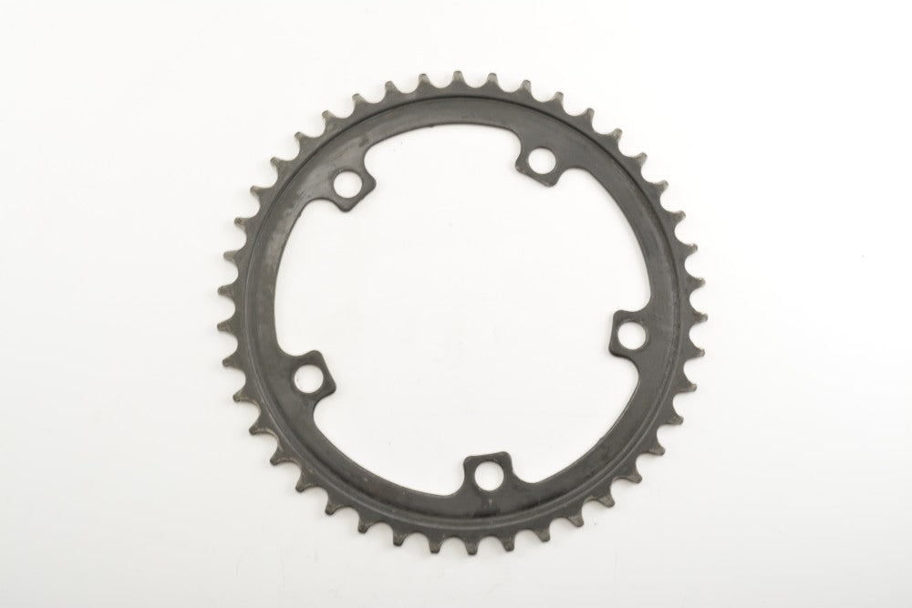 Vintage Stahl Kettenblatt 42 Zähne 122 mm Lochkreis