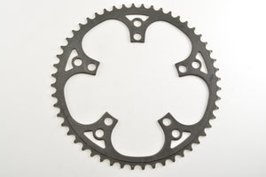 Vintage Stahl Kettenblatt 52 Zähne 122 mm Lochkreis