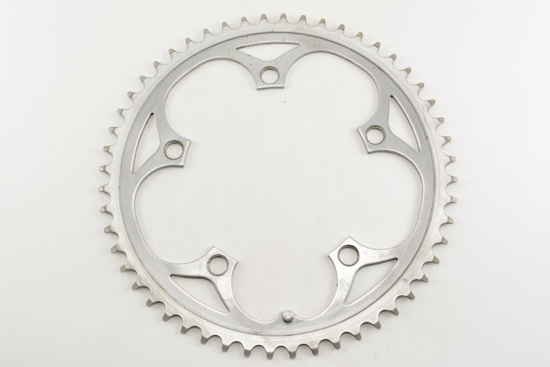 Vintage Stahl Kettenblatt 52 Zähne 130 mm Lochkreis