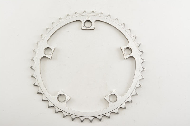 Vintage Kettenblatt 40 Zähne 122 mm Lochkreis