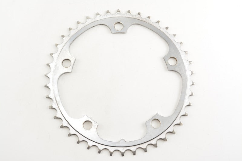 Vintage Stahl Kettenblatt 42 Zähne 130 mm Lochkreis