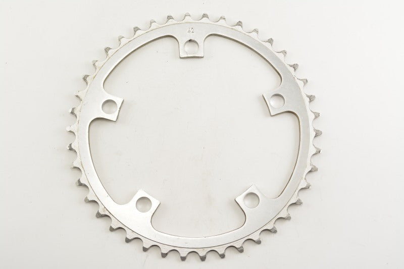 Vintage Kettenblatt 42 Zähne 122 mm Lochkreis