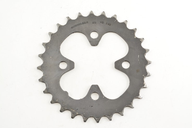 Shimano Stahl Kettenblatt 28 Zähne 64 mm Lochkreis 4-Loch