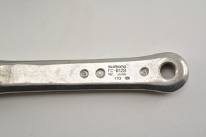Shimano vintage FC-B128 Kurbelsatz