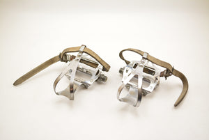 LYOTARD Marcel Berthet Pedale Franz. Gewinde mit CHRISTOPHE Pedalhaken