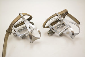 LYOTARD Marcel Berthet Pedale Franz. Gewinde mit CHRISTOPHE Pedalhaken